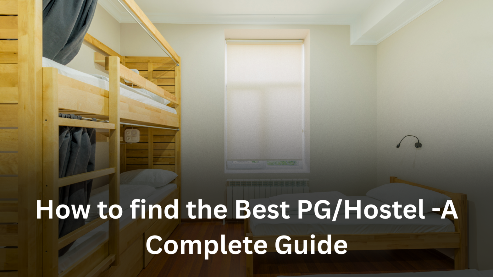 how to find the best pg/hostel