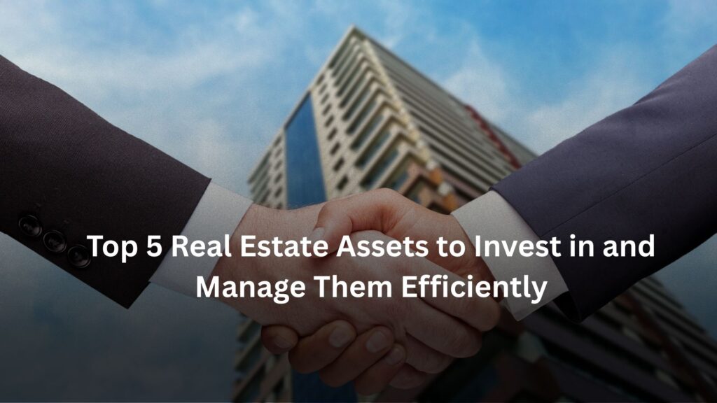 real estate assets, Top 5 Real Estate Assets to Invest in and Manage Them Efficiently, Rentok REAL ESTATE ASSETS