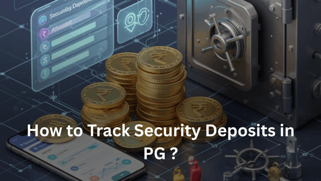 How to Track Security Deposits in PG ?