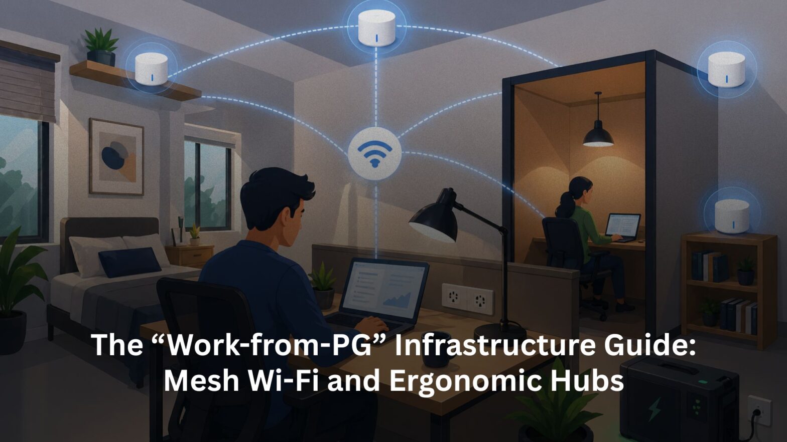 The “Work-from-PG” Infrastructure Guide: Mesh Wi-Fi and Ergonomic Hubs