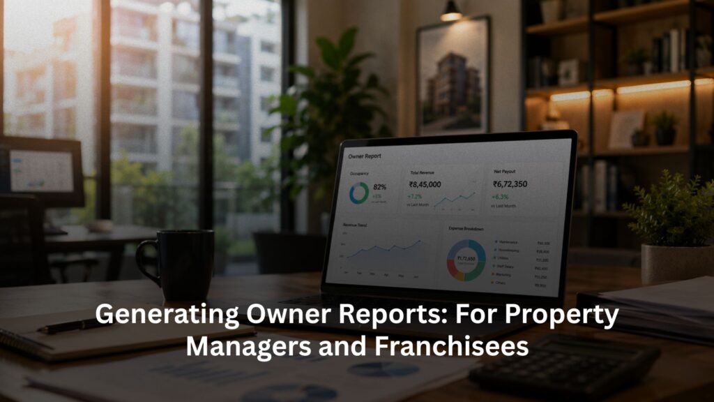 Generating Owner Reports, Generating Owner Reports: For Property Managers and Franchisees, Rentok Generating Owner Reports: For Property Managers and Franchisees
