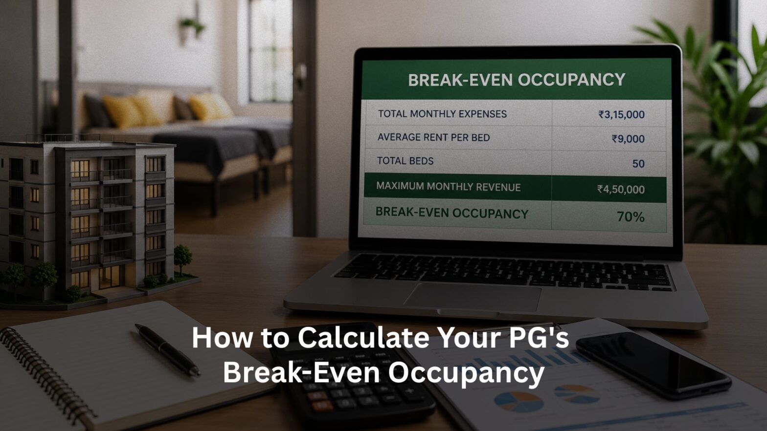 How to Calculate Your PG's Break-Even Occupancy