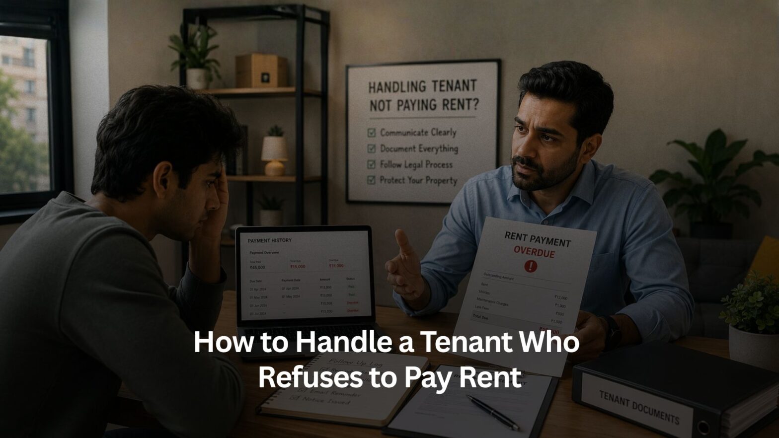 How to Handle a Tenant Who Refuses to Pay Rent