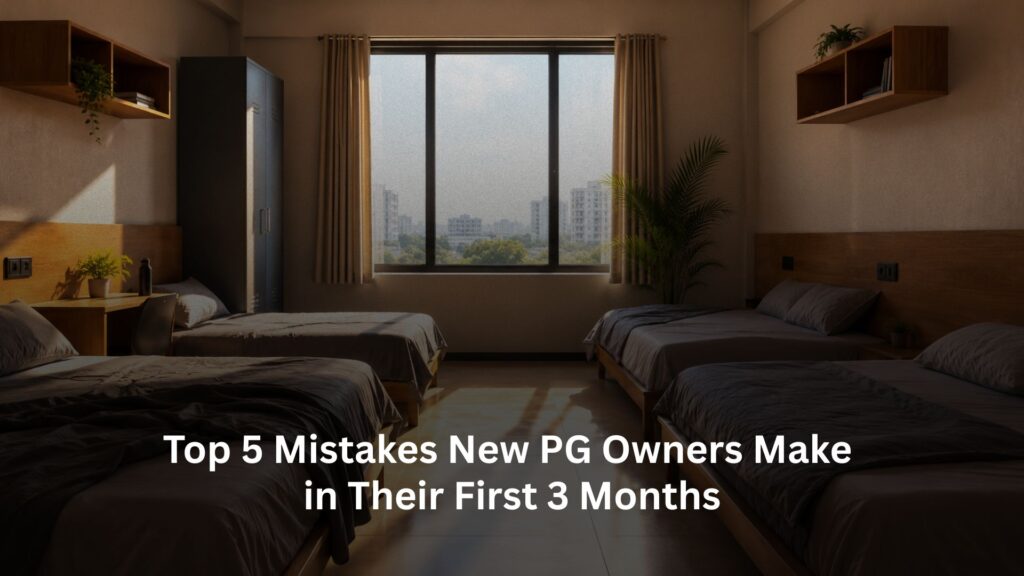 Top 5 Mistakes New PG Owners Make in Their First 3 Months