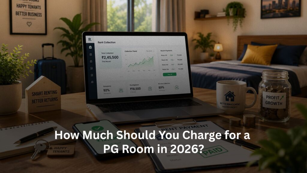 Charge for a PG Room, How Much Should You Charge for a PG Room in 2026?, Rentok How Much Should You Charge for a PG Room in 2026?