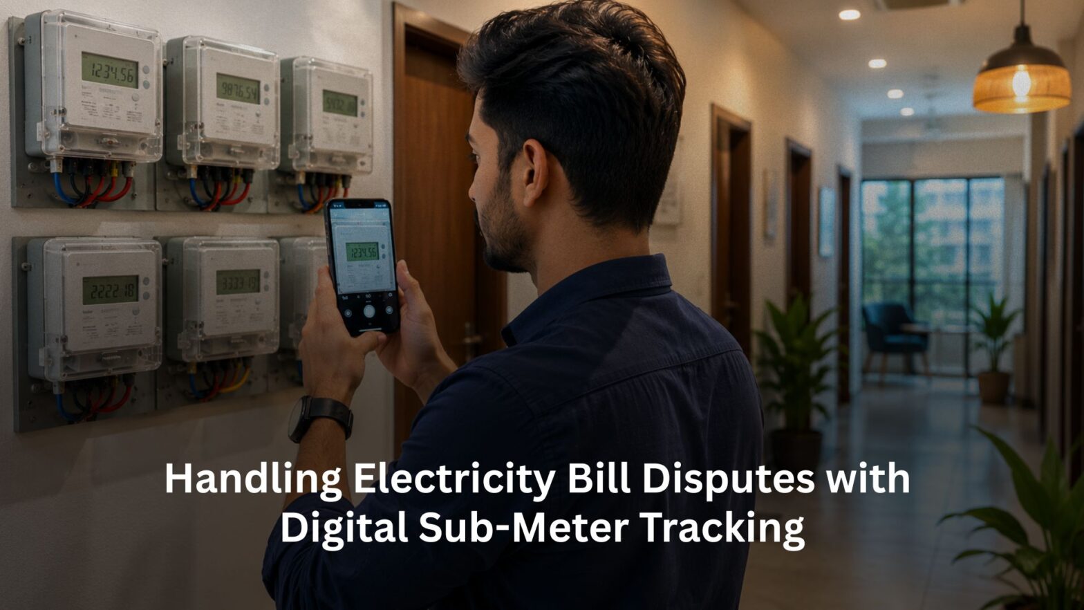 Handling Electricity Bill Disputes with Digital Sub-Meter Tracking