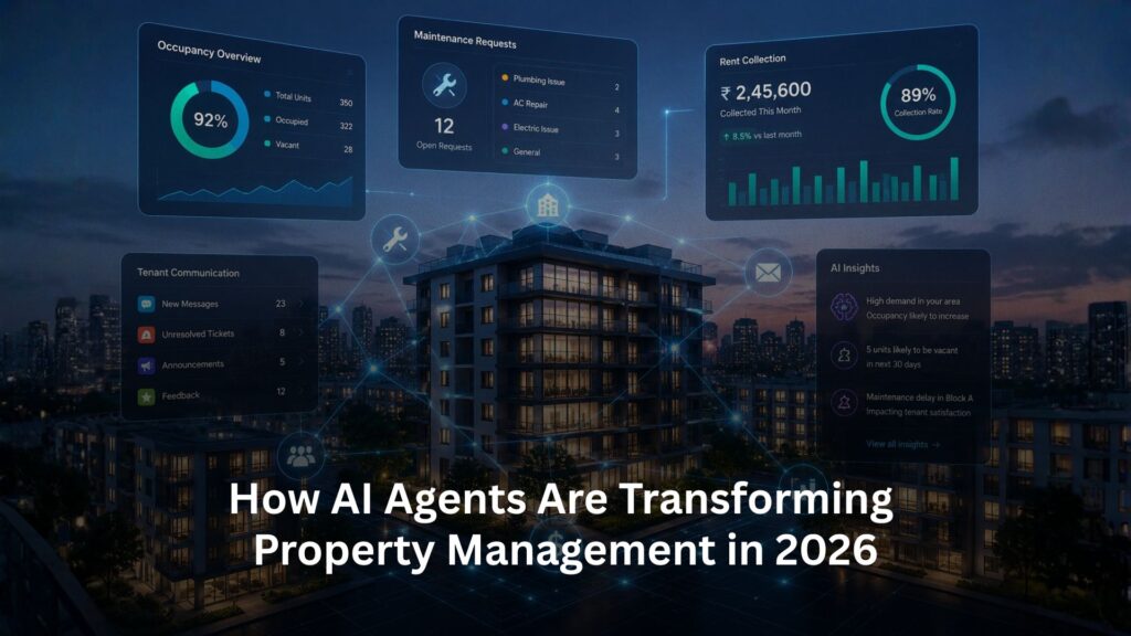 AI Agents, How AI Agents Are Transforming Property Management in 2026, Rentok How AI Agents Are Transforming Property Management in 2026