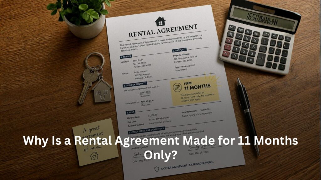 Why Is a Rental Agreement Made for 11 Months Only?