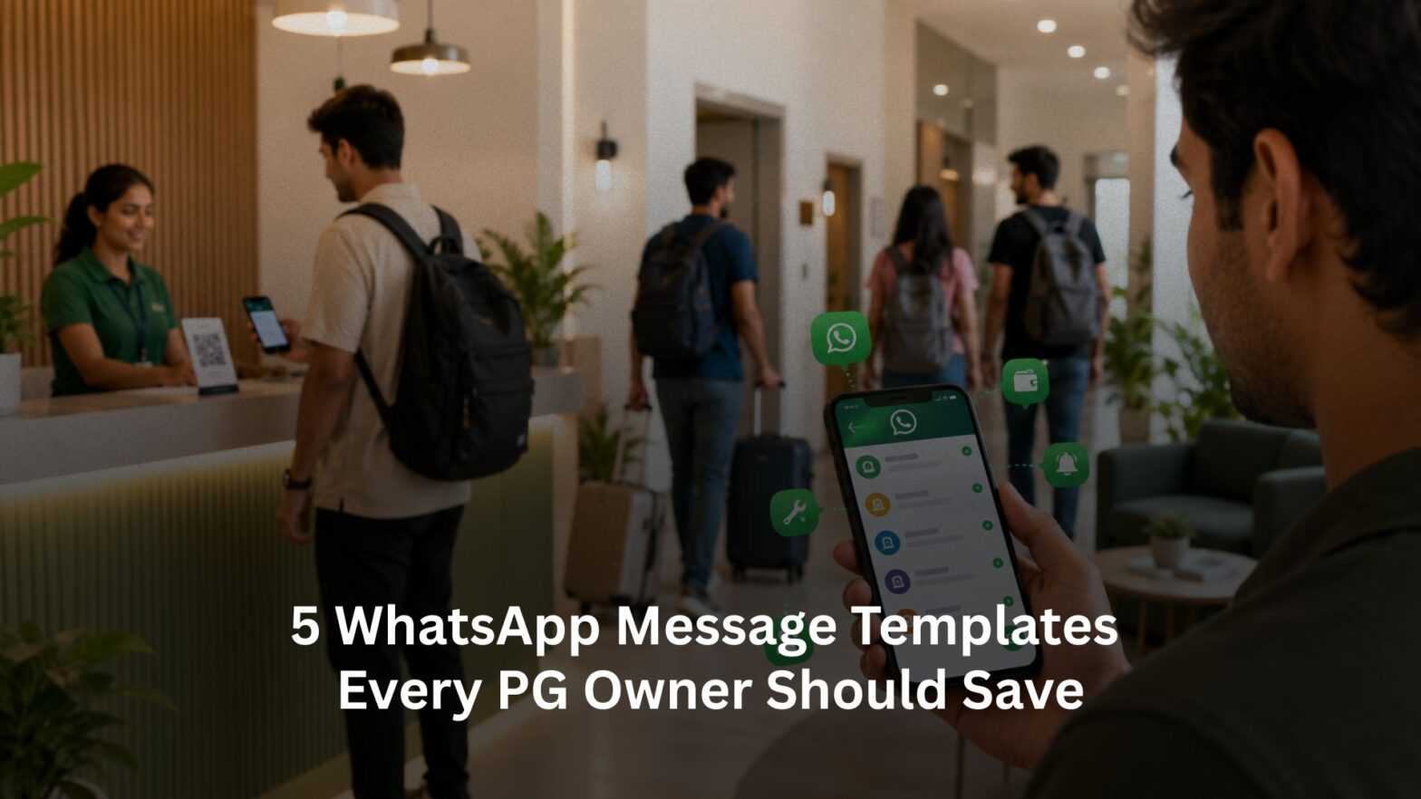 5 WhatsApp Message Templates Every PG Owner Should Save