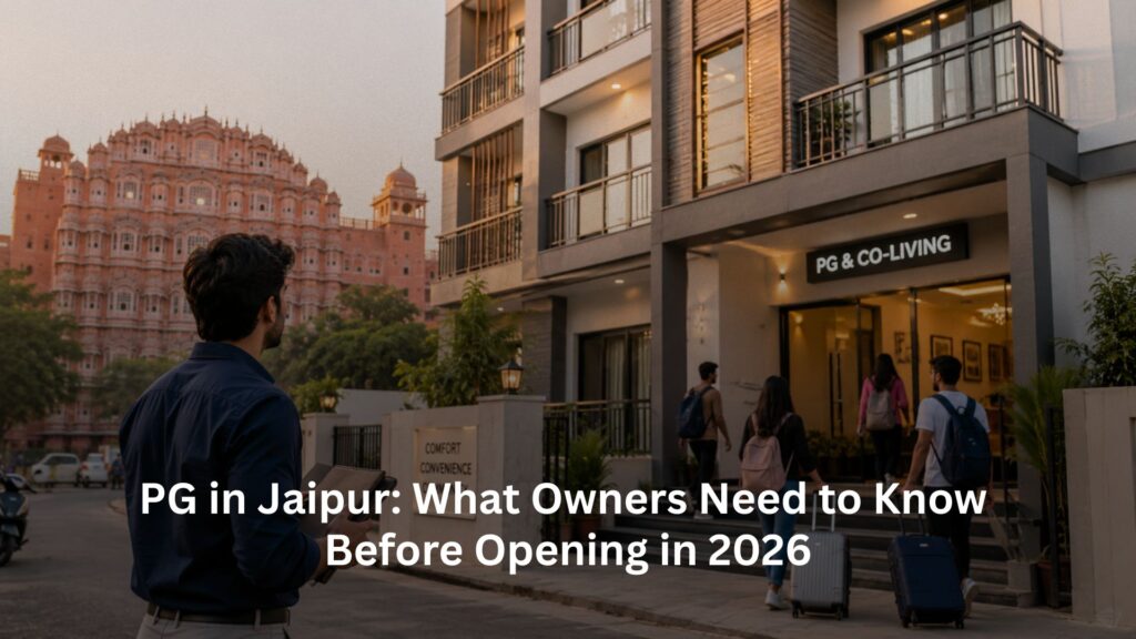 PG in Jaipur: What Owners Need to Know Before Opening in 2026