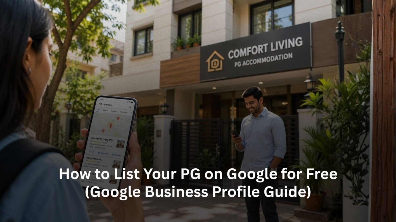 How to List Your PG on Google for Free (Google Business Profile Guide)