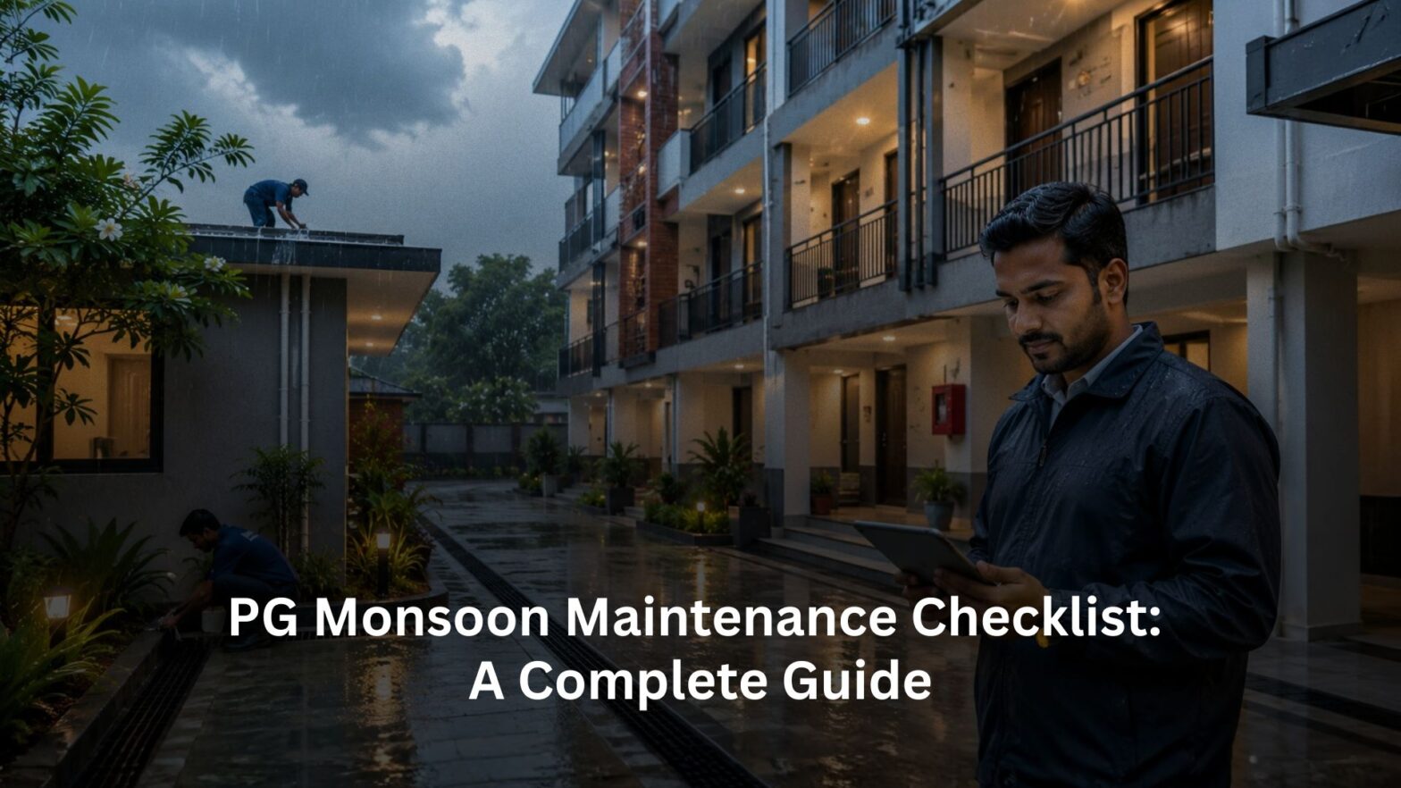 PG Monsoon Maintenance Checklist: A Complete Guide