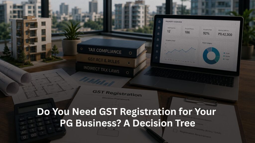 Do You Need GST Registration for Your PG Business? A Decision Tree
