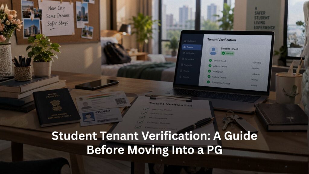 Student Tenant Verification: A Guide Before Moving Into a PG