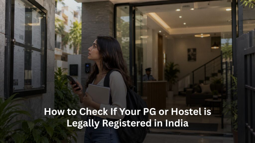How to Check If Your PG or Hostel is Legally Registered in India