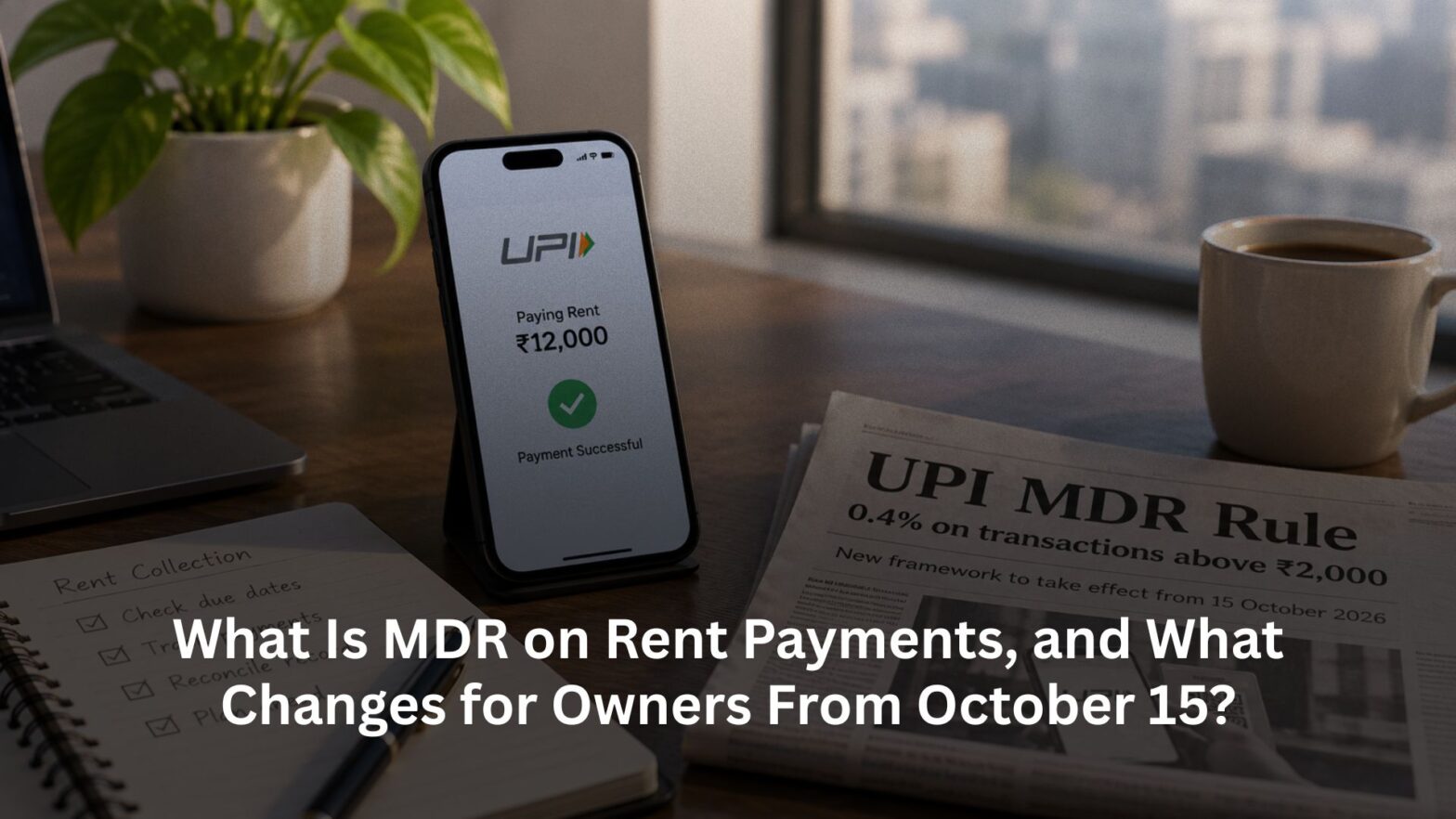 What Is MDR on Rent Payments, and What Changes for Owners From October 15?