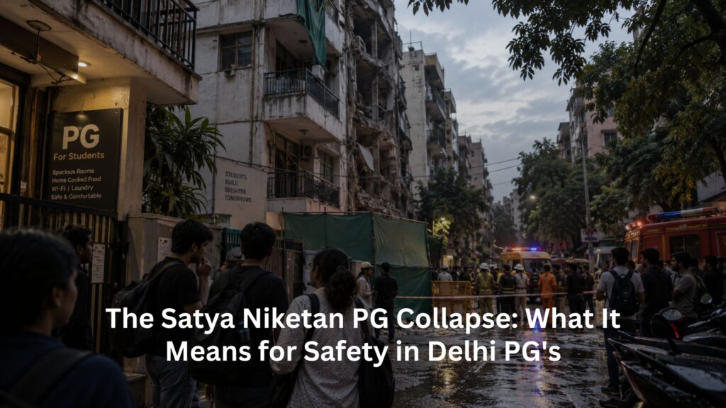 The Satya Niketan PG Collapse: What It Means for Safety in Delhi PG's