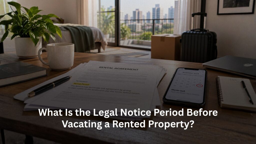 What Is the Legal Notice Period Before Vacating a Rented Property?
